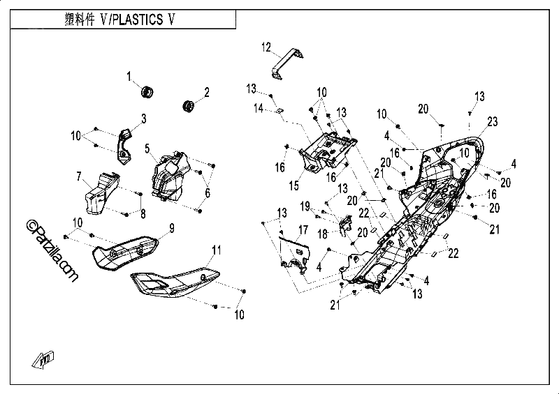 Diagrama de PLASTICS 5 1
