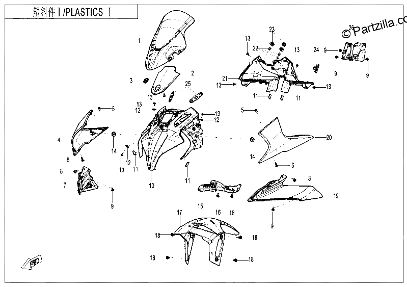 Diagrama de PLASTICS 1