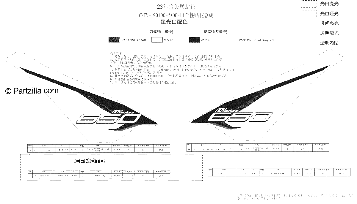Diagrama de DECAL NEBULA WHITE