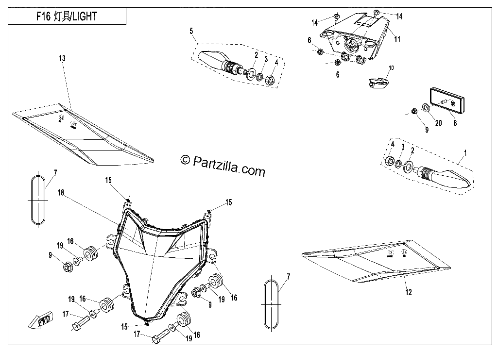 Diagrama de LIGHT