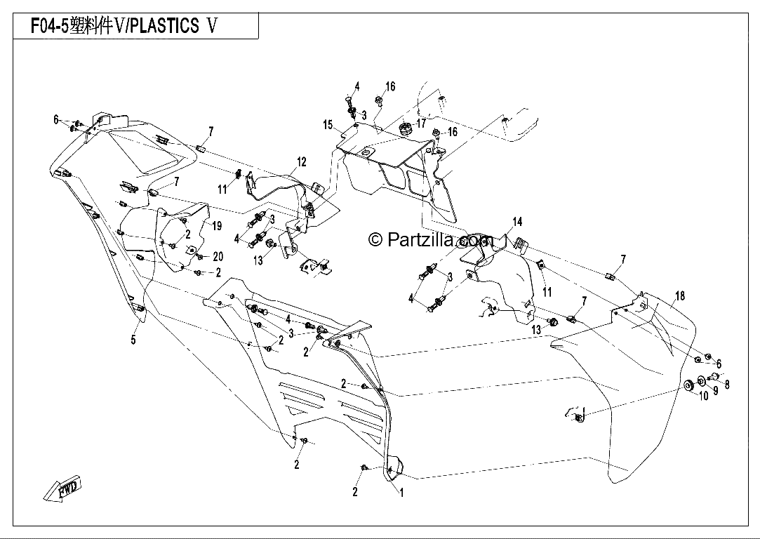 Diagrama de PLASTICS 5