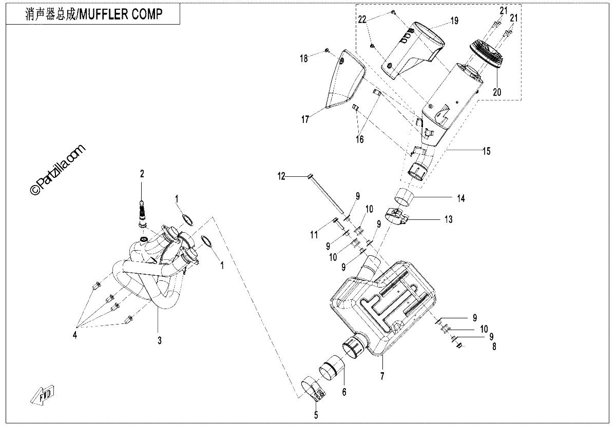 Diagrama de MUFFLER
