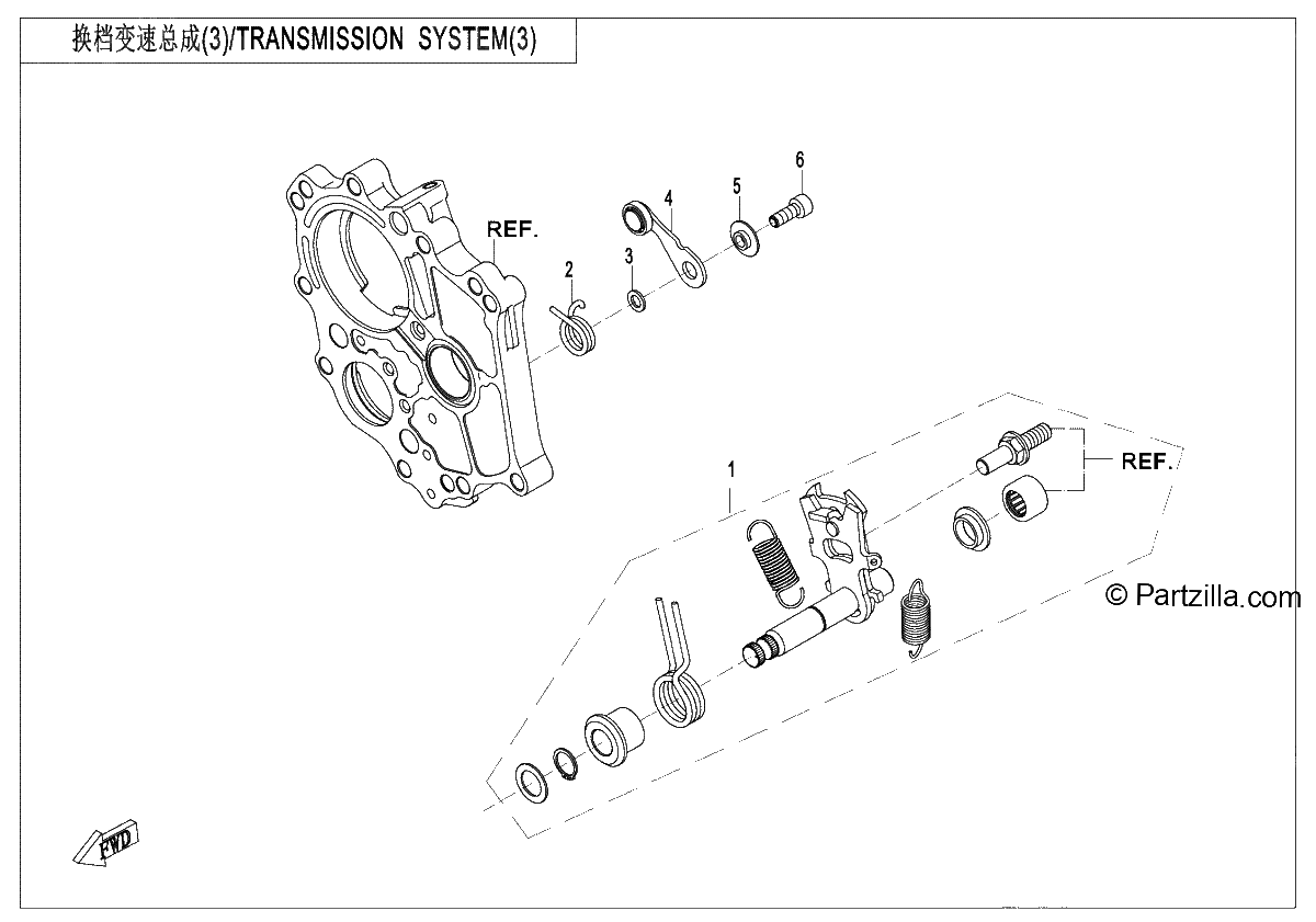 Diagrama de TRANSMISSION SYSTEM 3