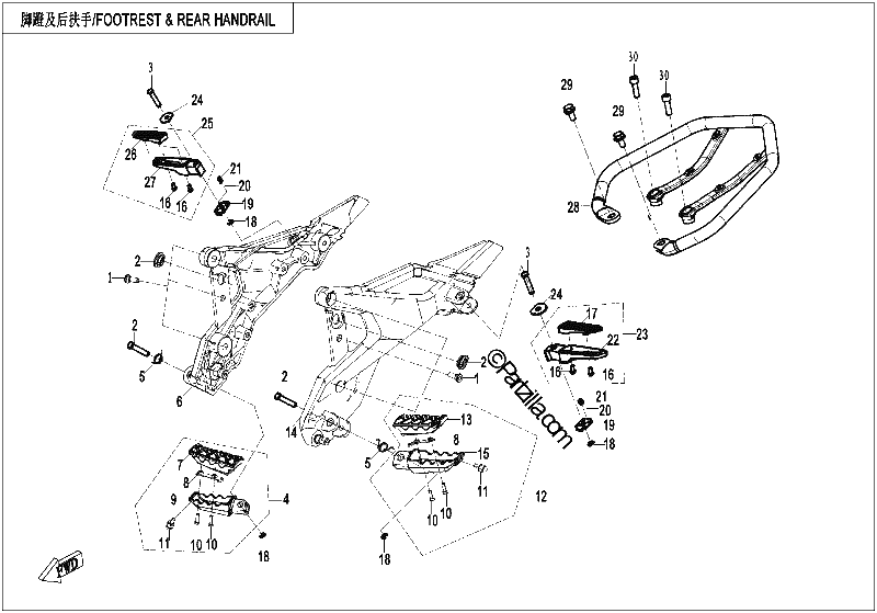 Diagrama de FOOTREST