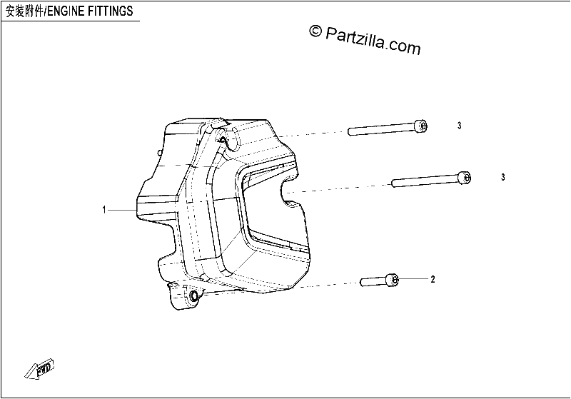 Diagrama de ENGINE FITTINGS
