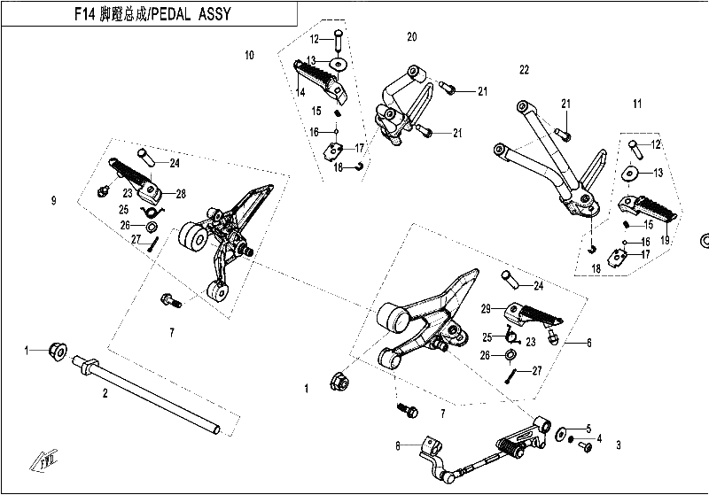 Diagrama de FOOTREST