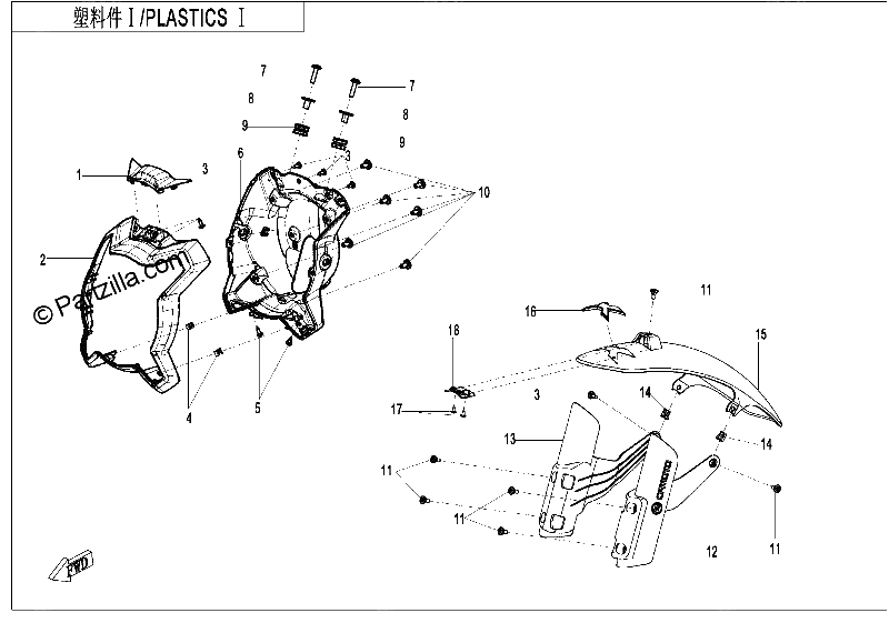 Diagrama de PLASTICS A 1