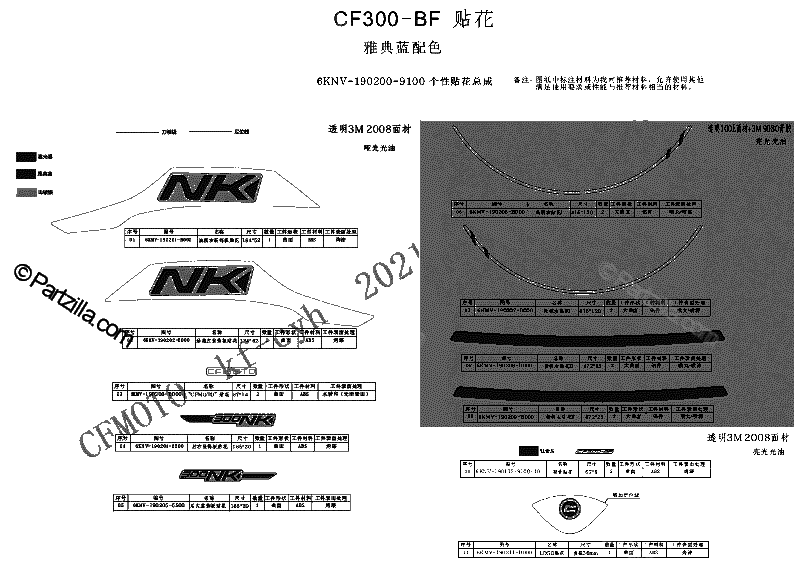Diagrama de DECAL KITSIATHENS BLUEI