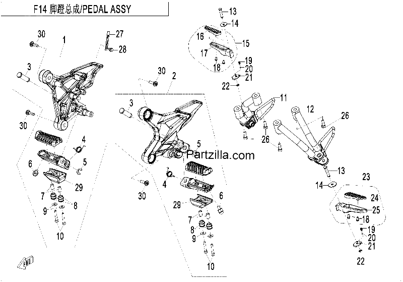 Diagrama de FOOTREST