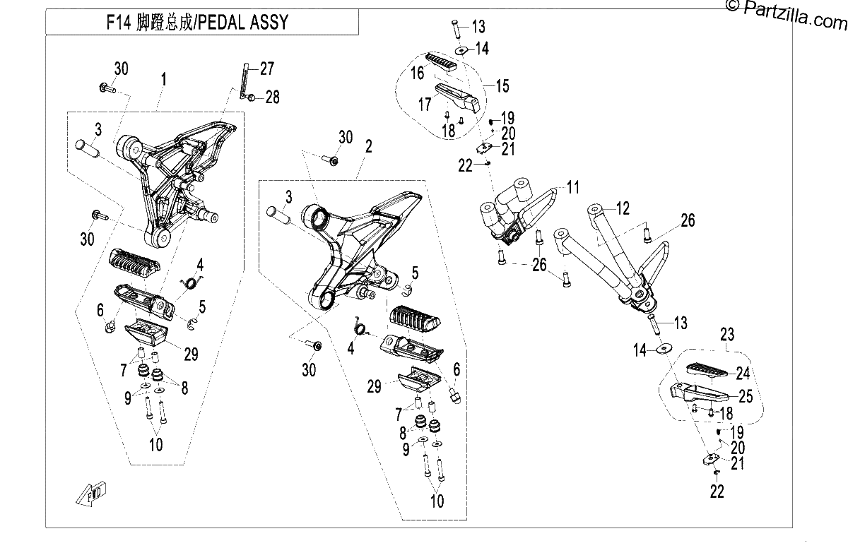 Diagrama de FOOTREST