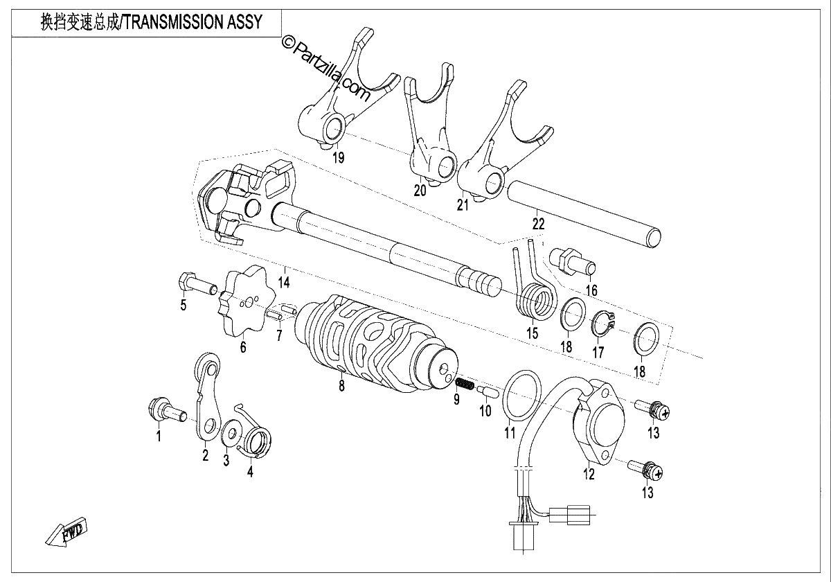 Diagrama de TRANSMISSION 1