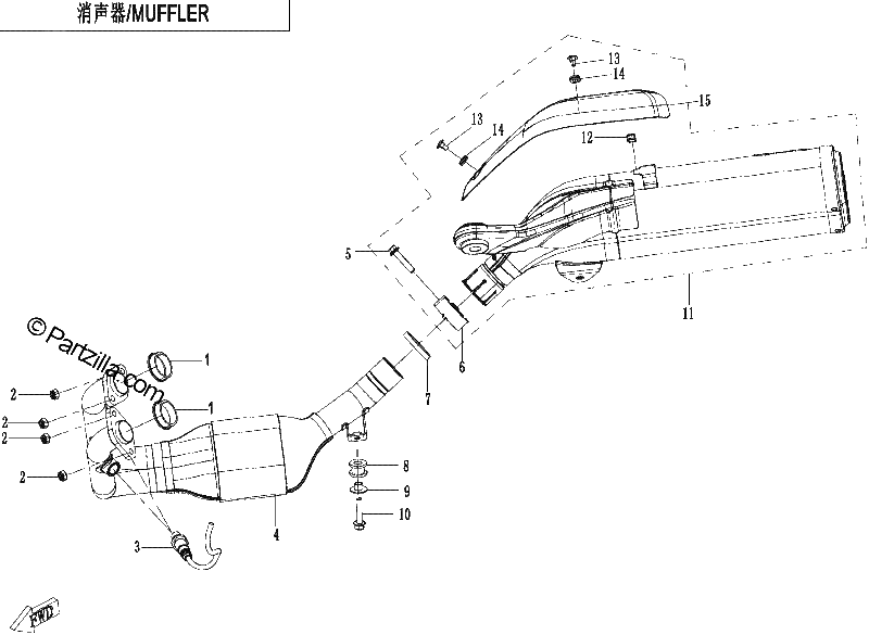 Diagrama de MUFFLER