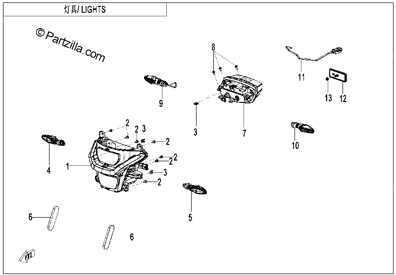 Diagrama de LIGHTS