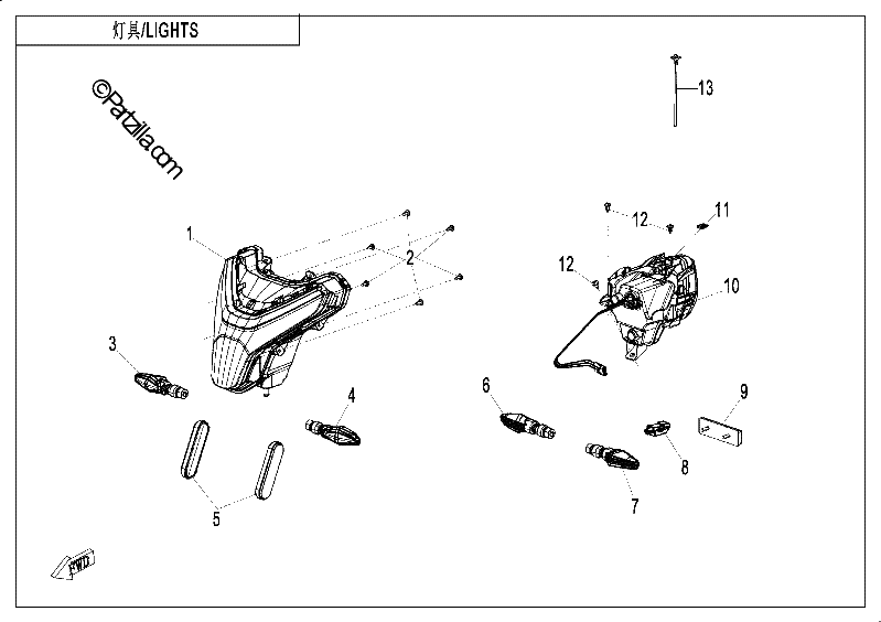 Diagrama de LIGHTS
