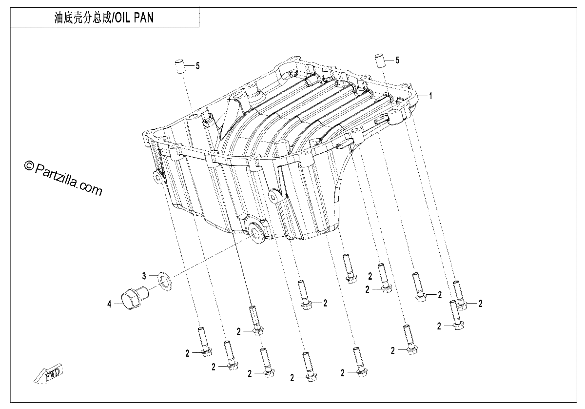 Diagrama de OIL PAN