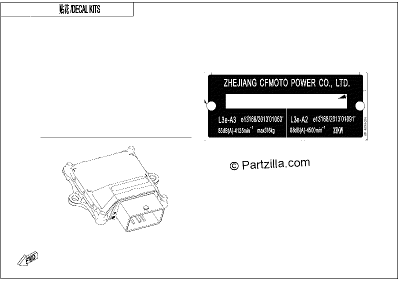 Diagrama de EU5 A2 PARTS