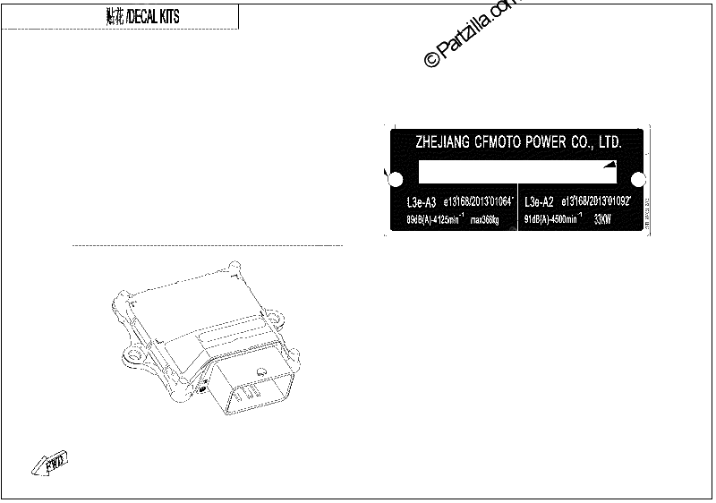 Diagrama de EU5 A2 PARTS