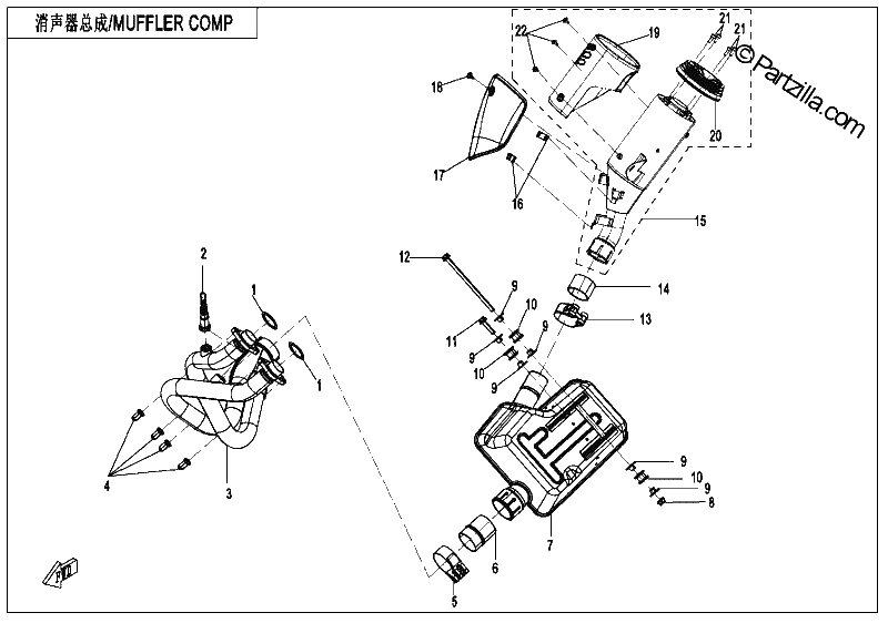 Diagrama de MUFFLER