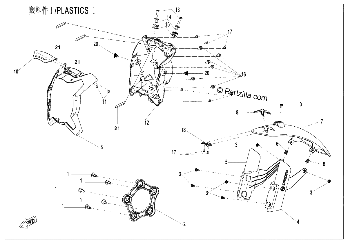 Diagrama de PLASTICS 1