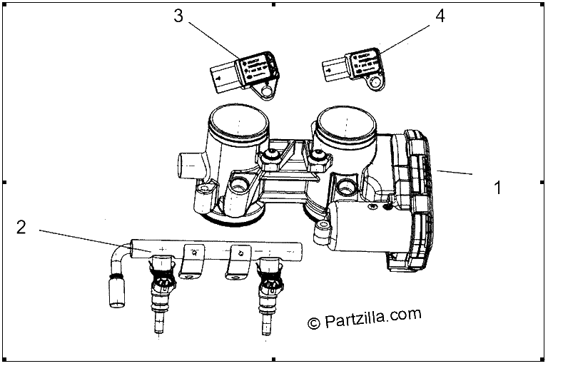 Diagrama de THROTTLE INJECTOR
