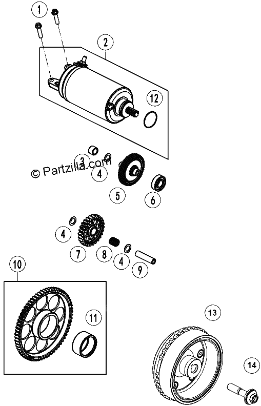Diagrama de STARTER