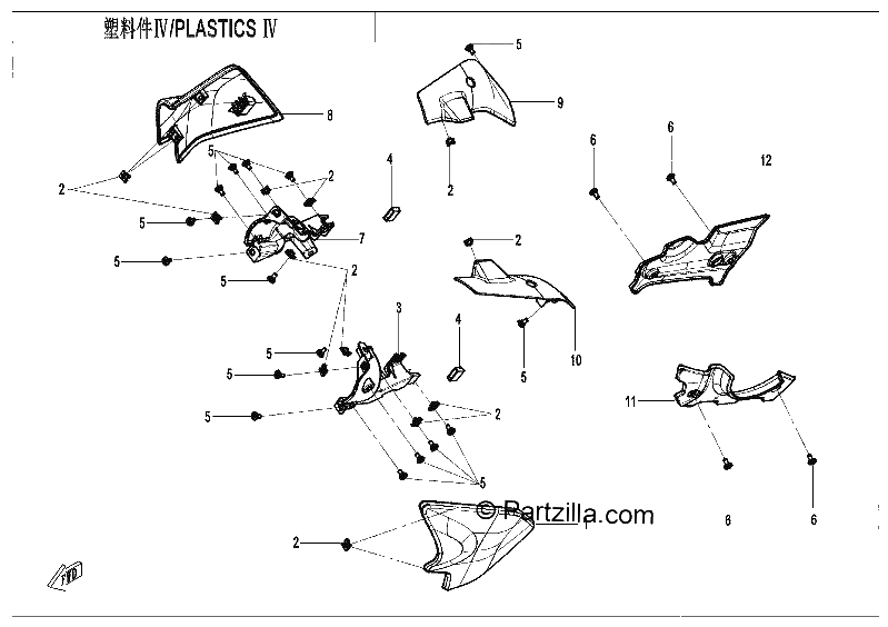 Diagrama de PLASTICS 4 TOURING