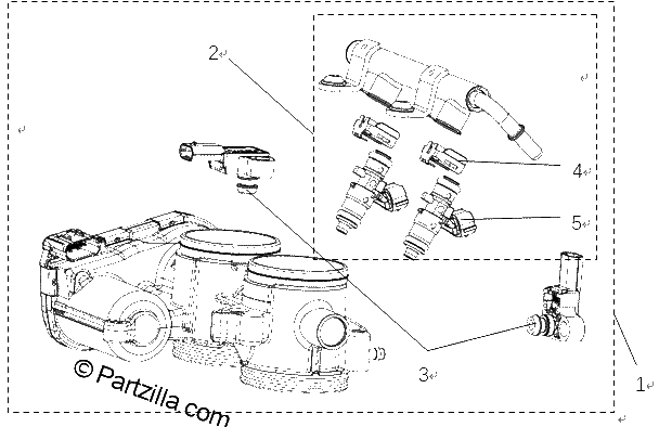 Diagrama de THROTTLE INJECTOR