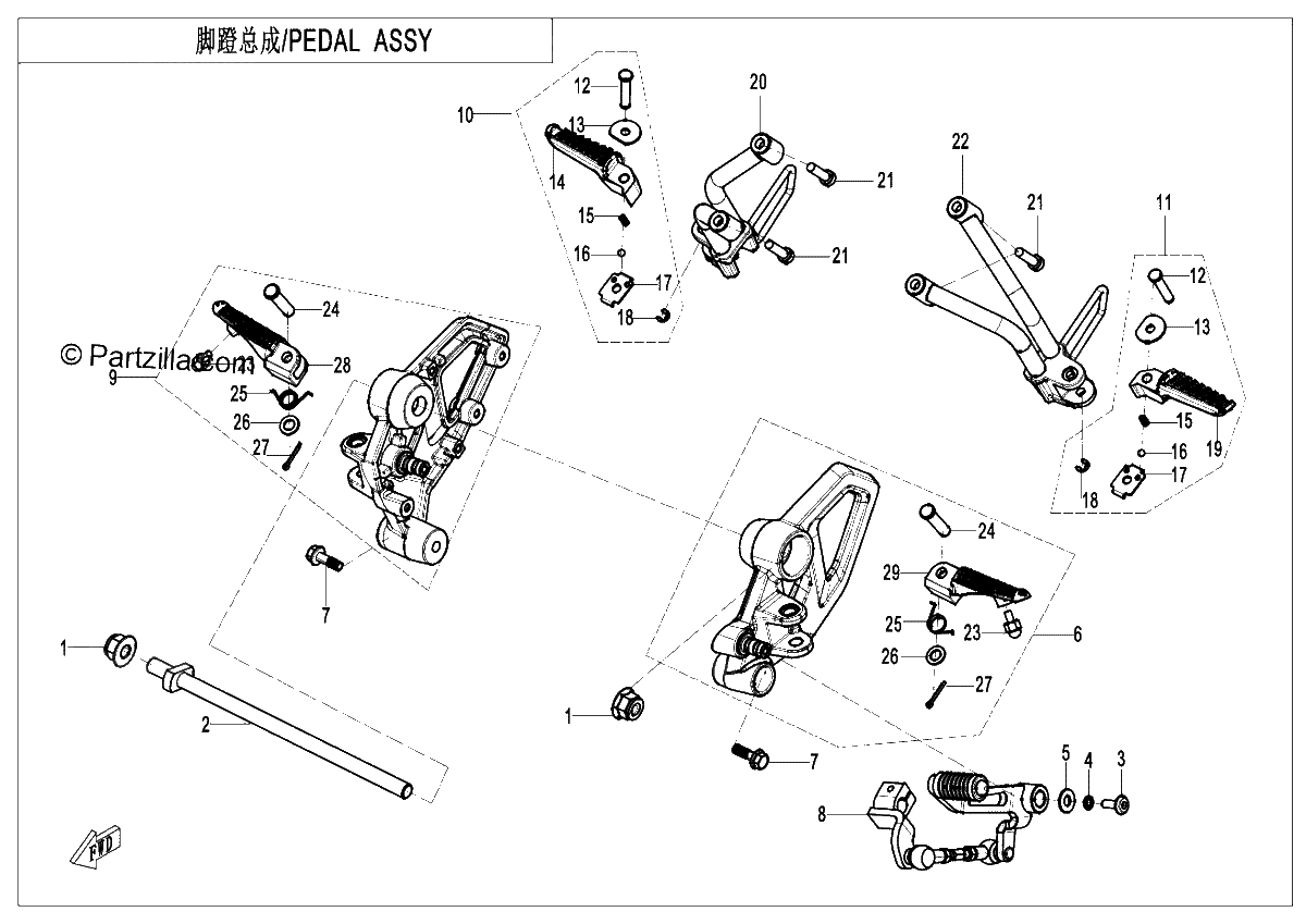 Diagrama de FOOTREST