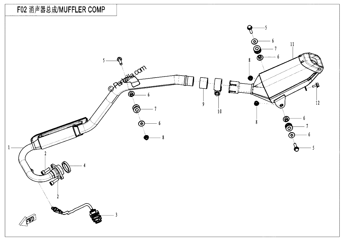 Diagrama de MUFFLER