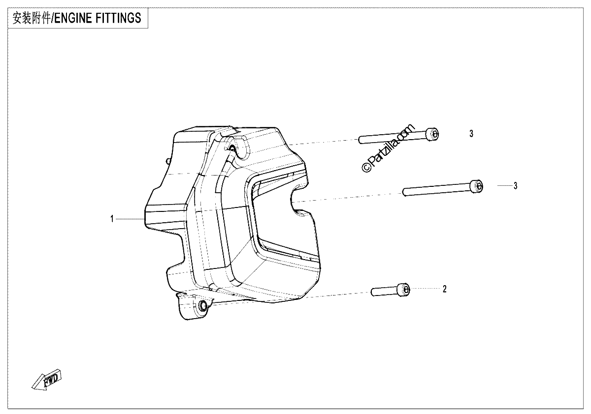 Diagrama de ENGINE FITTINGS