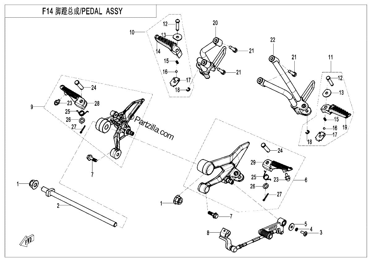 Diagrama de FOOTREST