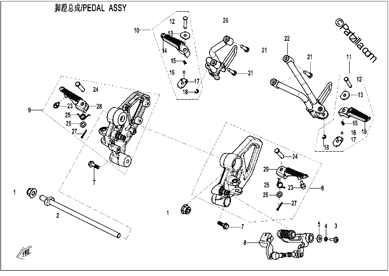 Diagrama de FOOTREST