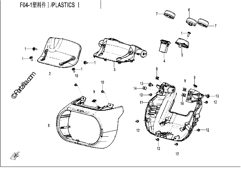 Diagrama de PLASTICS A 1