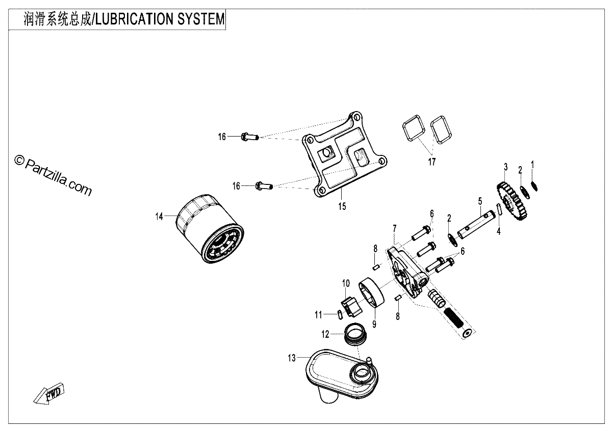 Diagrama de OIL PUMP