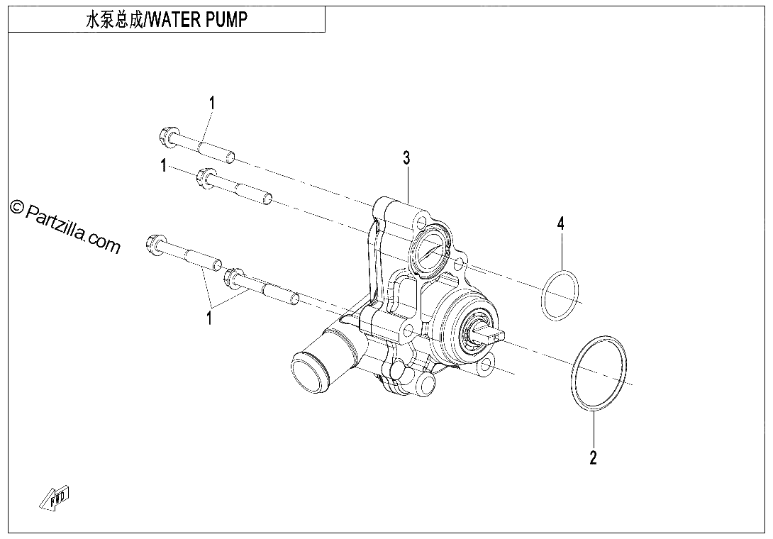 Diagrama de WATER PUMP