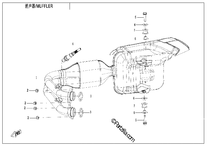 Diagrama de MUFFLER