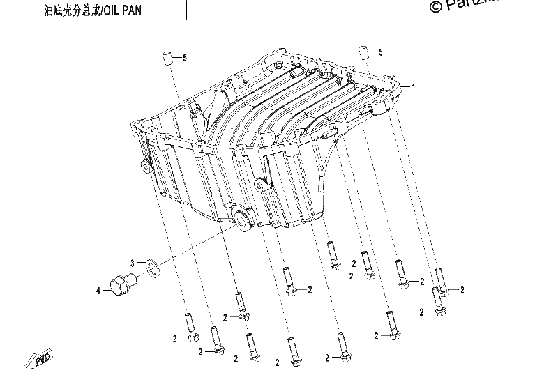 Diagrama de OIL PAN