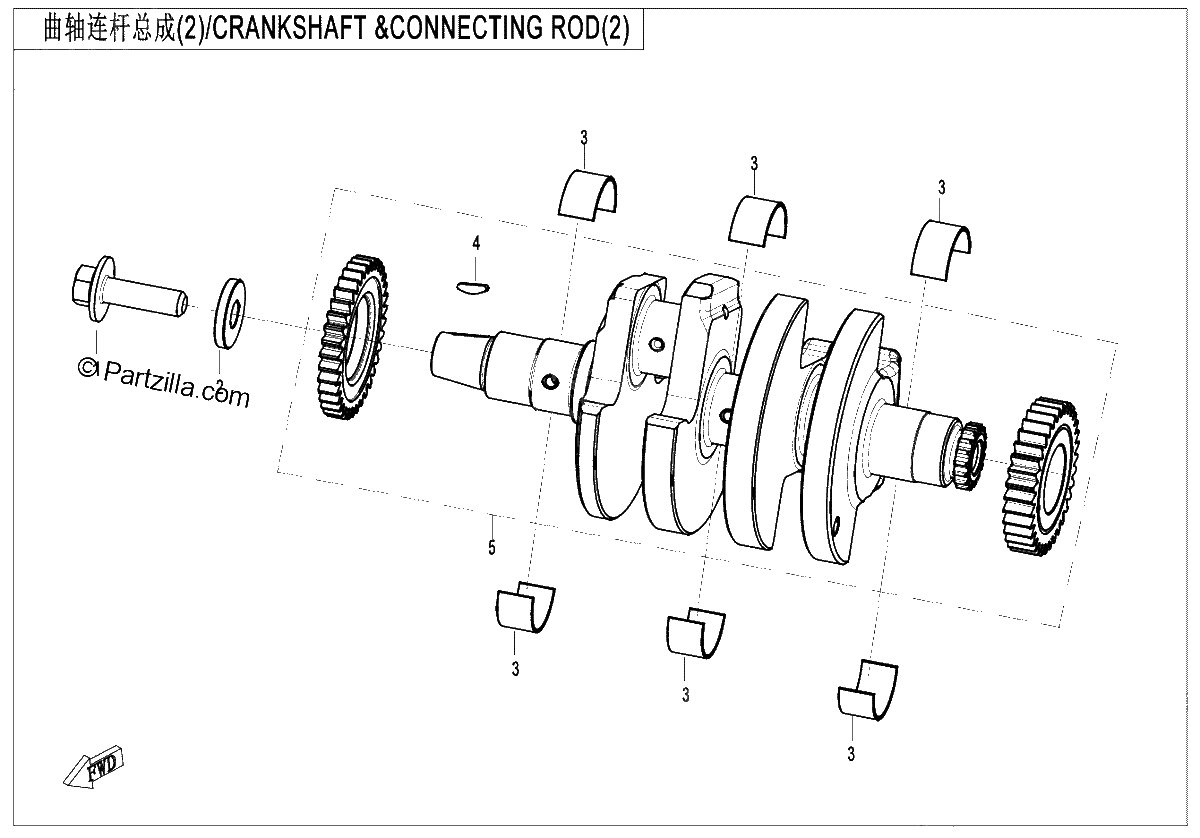 Diagrama de CRANKSHAFT