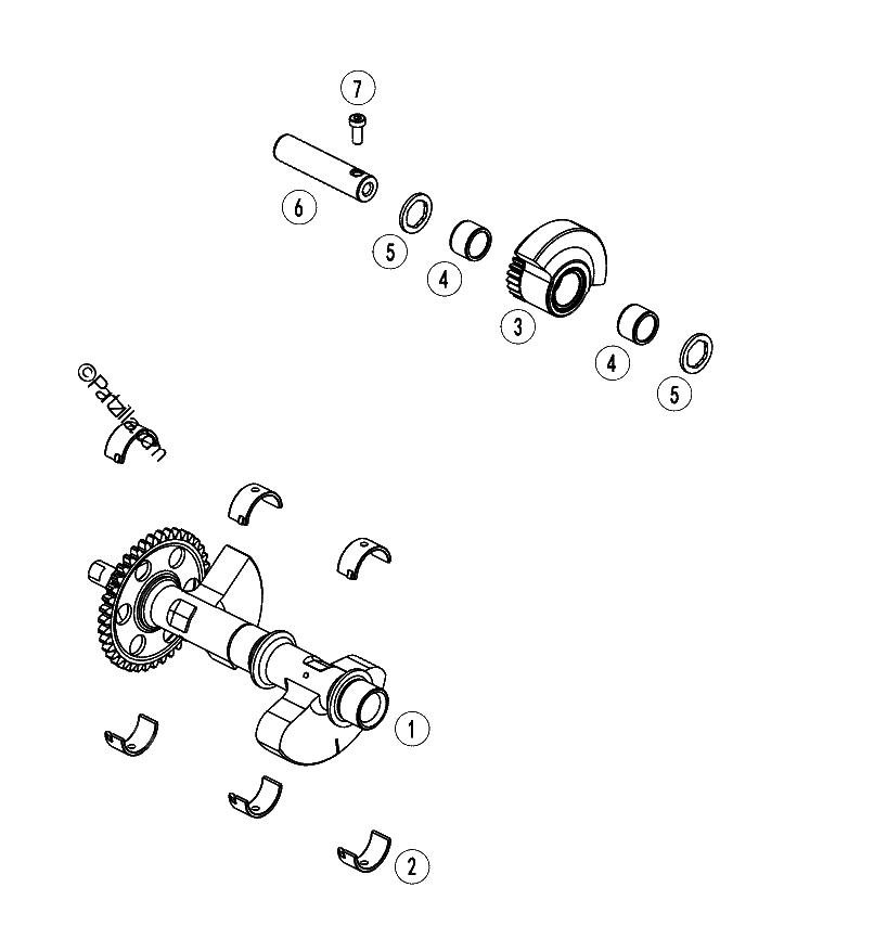 Diagrama de BALANCER SHAFT