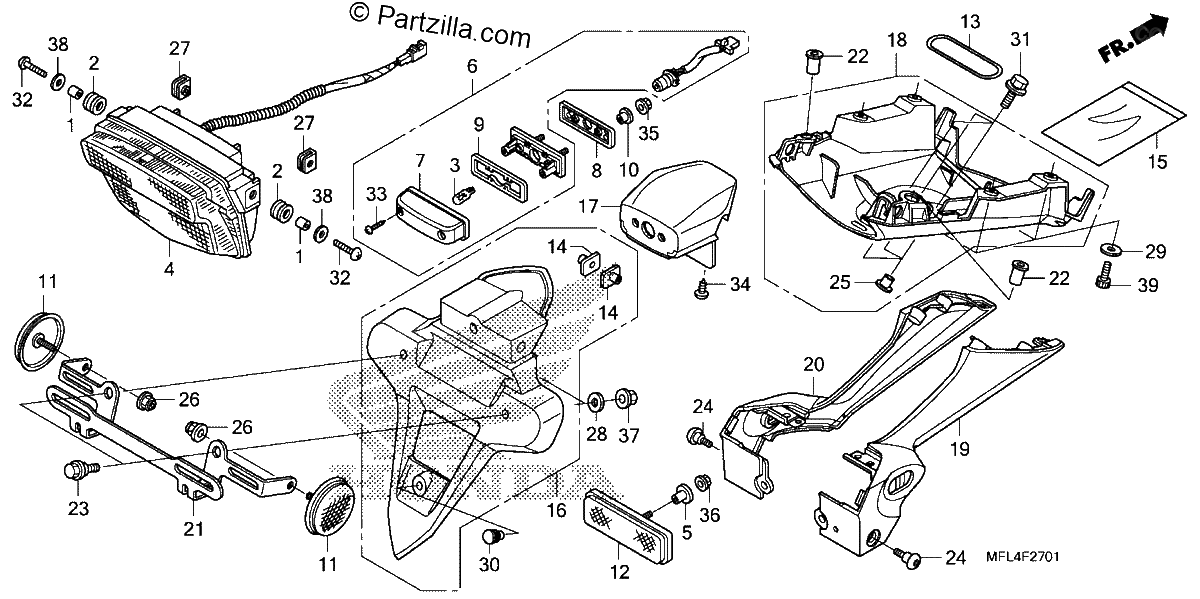 Diagrama de TAILLIGHT 2
