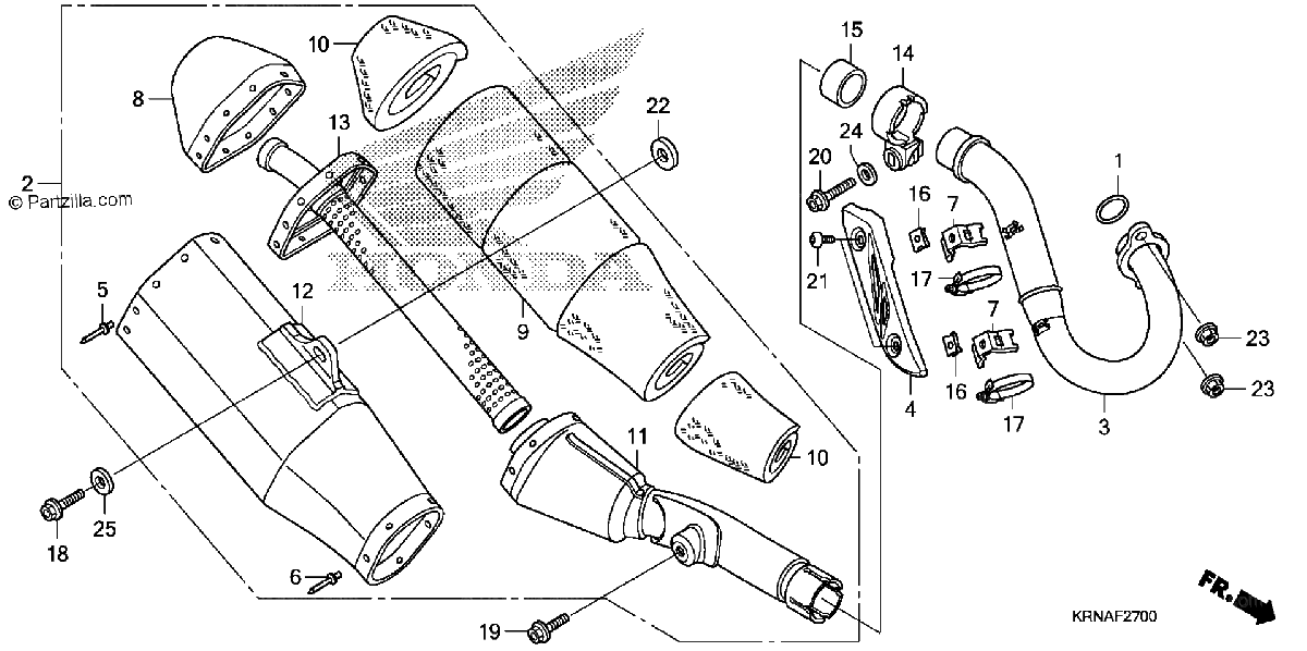 Diagrama de MUFFLER 1
