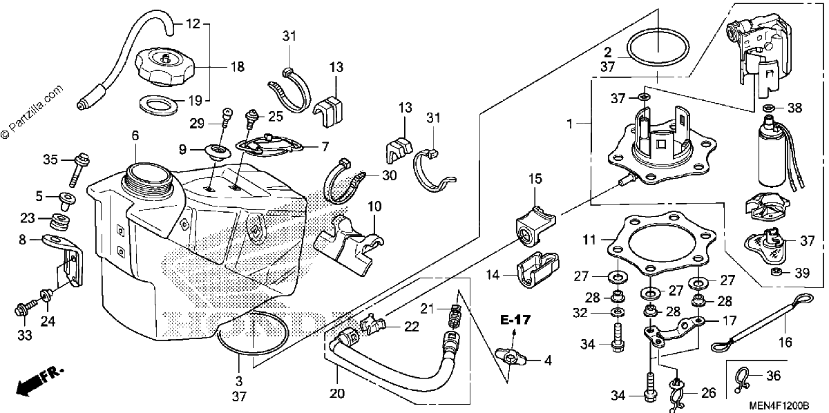 Diagrama de FUEL TANK 1