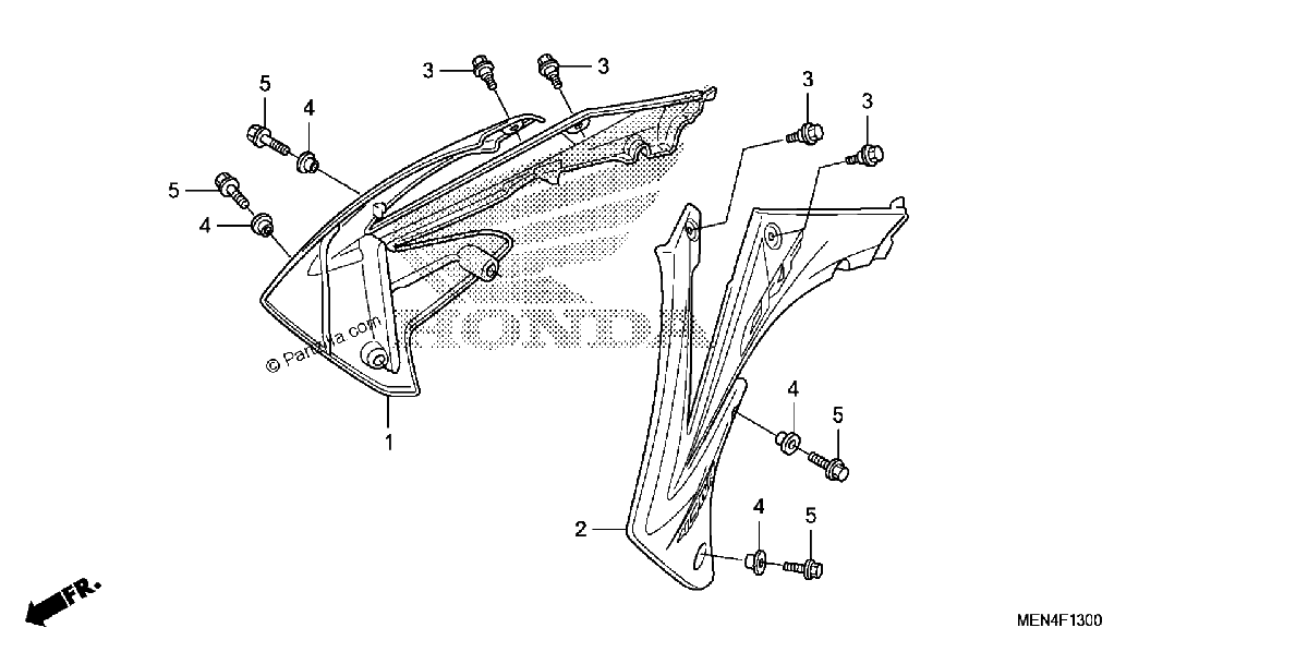 Diagrama de RADIATOR SHROUD