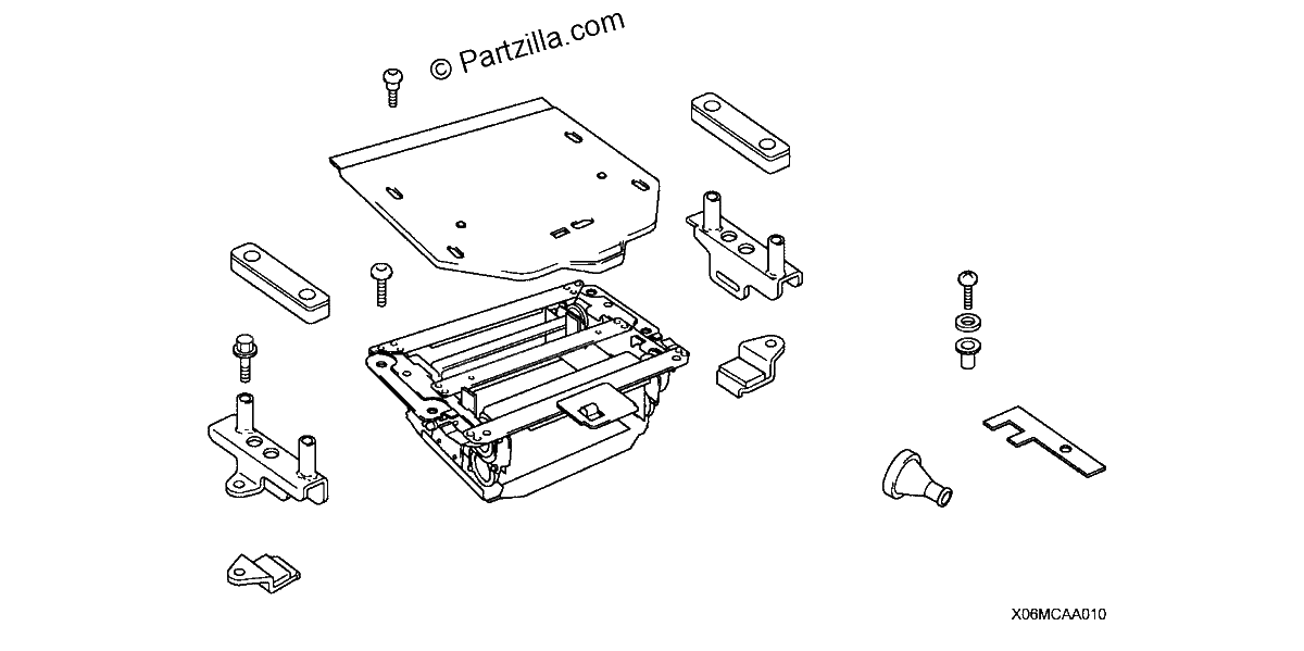 Diagrama de CD CHANGER ATTACHMENT KIT
