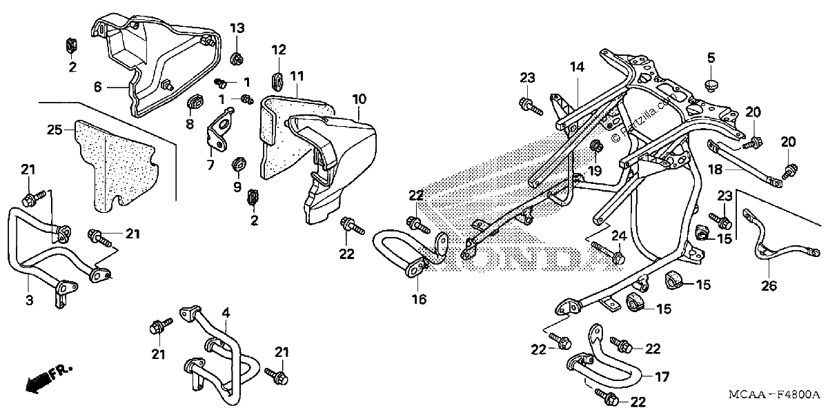 Diagrama de ENGINE GUARD