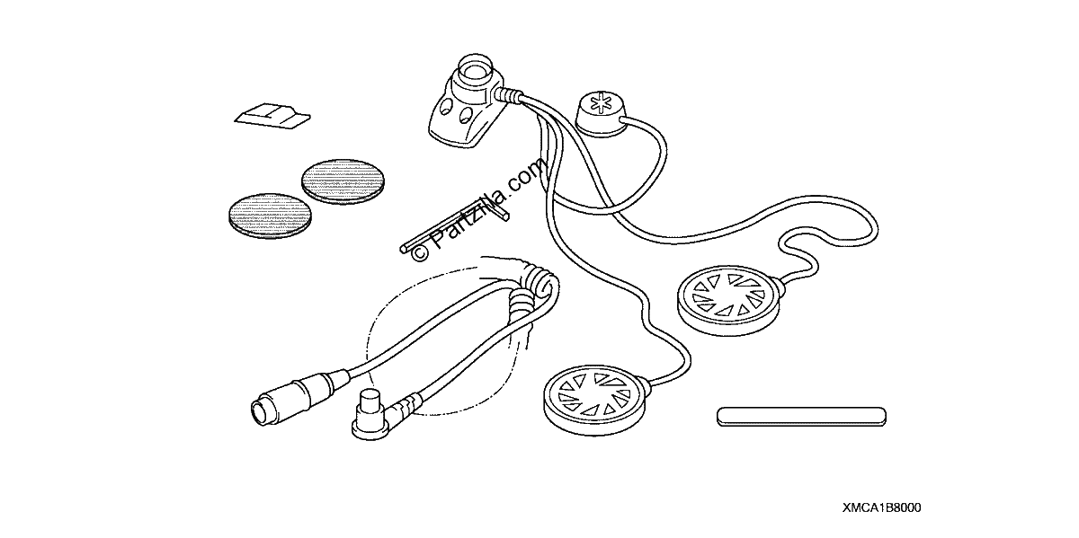 Diagrama de DELUXE HEADSET FULL FACE