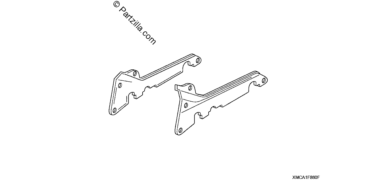 Diagrama de FLOORBOARD COVER PASSENGER CHROME