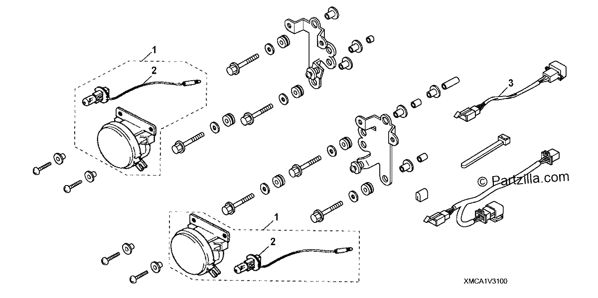 Diagrama de FOGLIGHT KIT