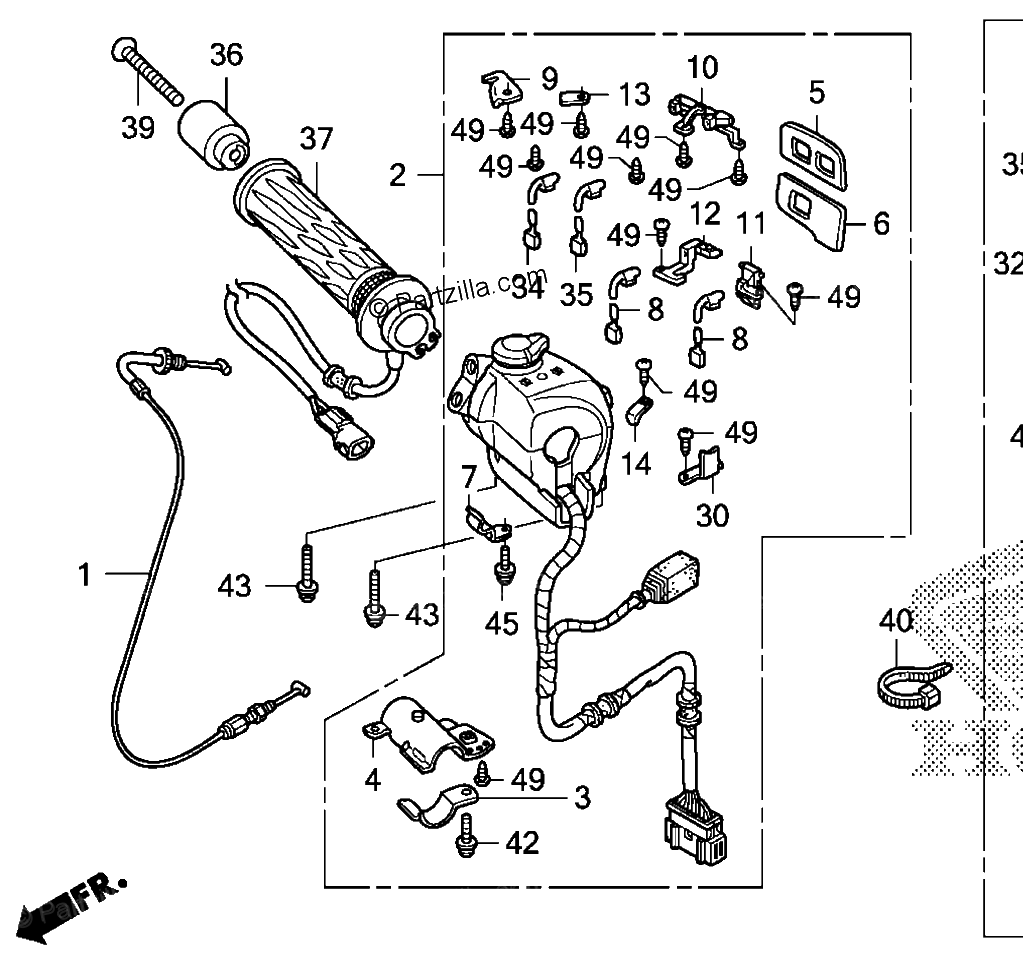 Diagrama de HANDLE SWITCH 2