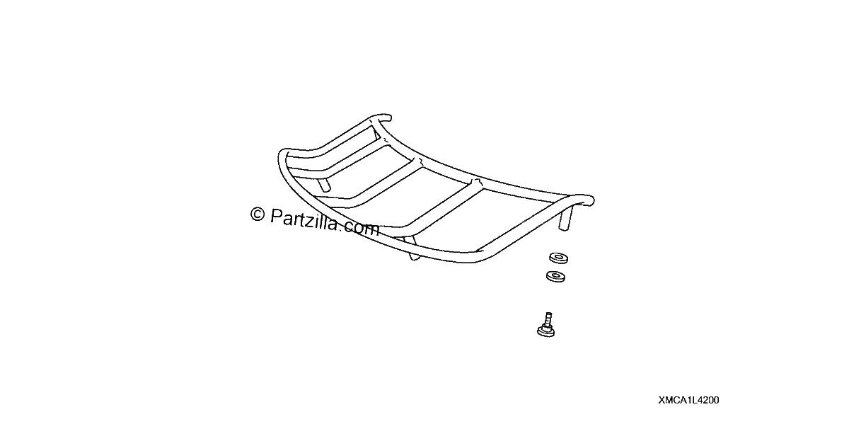 Diagrama de TRUNK RACK CHROME